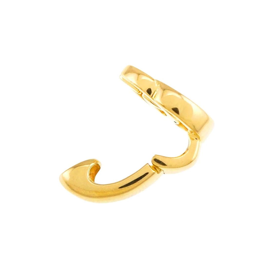 GUCCI DOUBLE G EARRING CLIP-ON 18K YG: GUCCI Double G Earring Clip-on 18K YG Brand: GUCCI Type: Earrings Material: 750 Yellow Gold, Color: Yellow Gold Size: W9.9 X H12.2 mm Accessories: None Accessories Notice: When purchasing pre-owned