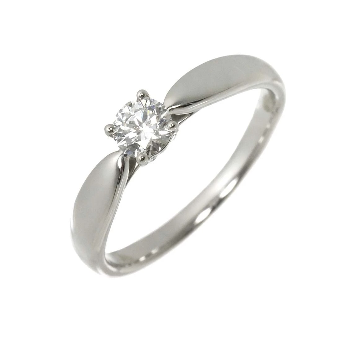 TIFFANY CO. HARMONY DIAMOND: TIFFANY Co. Harmony Diamond Brand: TIFFANY Co. Type: Ring Material: Platinum, Main Stone/Creation Natural Color: Platinum Size: 4.5 (US) Accessories: None Accessories Notice: When purchasing