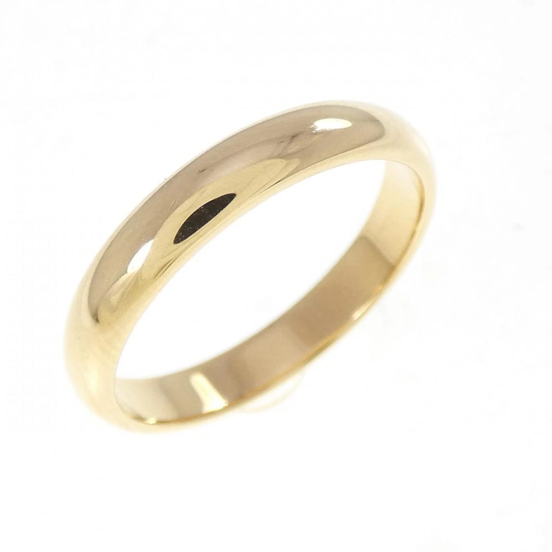 CARTIER WEDDING RING: Cartier Wedding Ring Brand: CARTIER Type: Cartier Ring Material: 750 yellow gold, Color: yellow gold Size: US6 1/4 Accessories: None Accessories Notice: When purchasing pre-owned goods, please refer