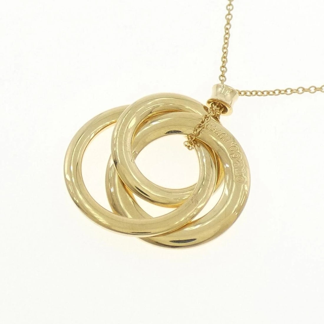 TIFFANY & CO. INTERLOCKING CIRCLE NECKLACE - 3