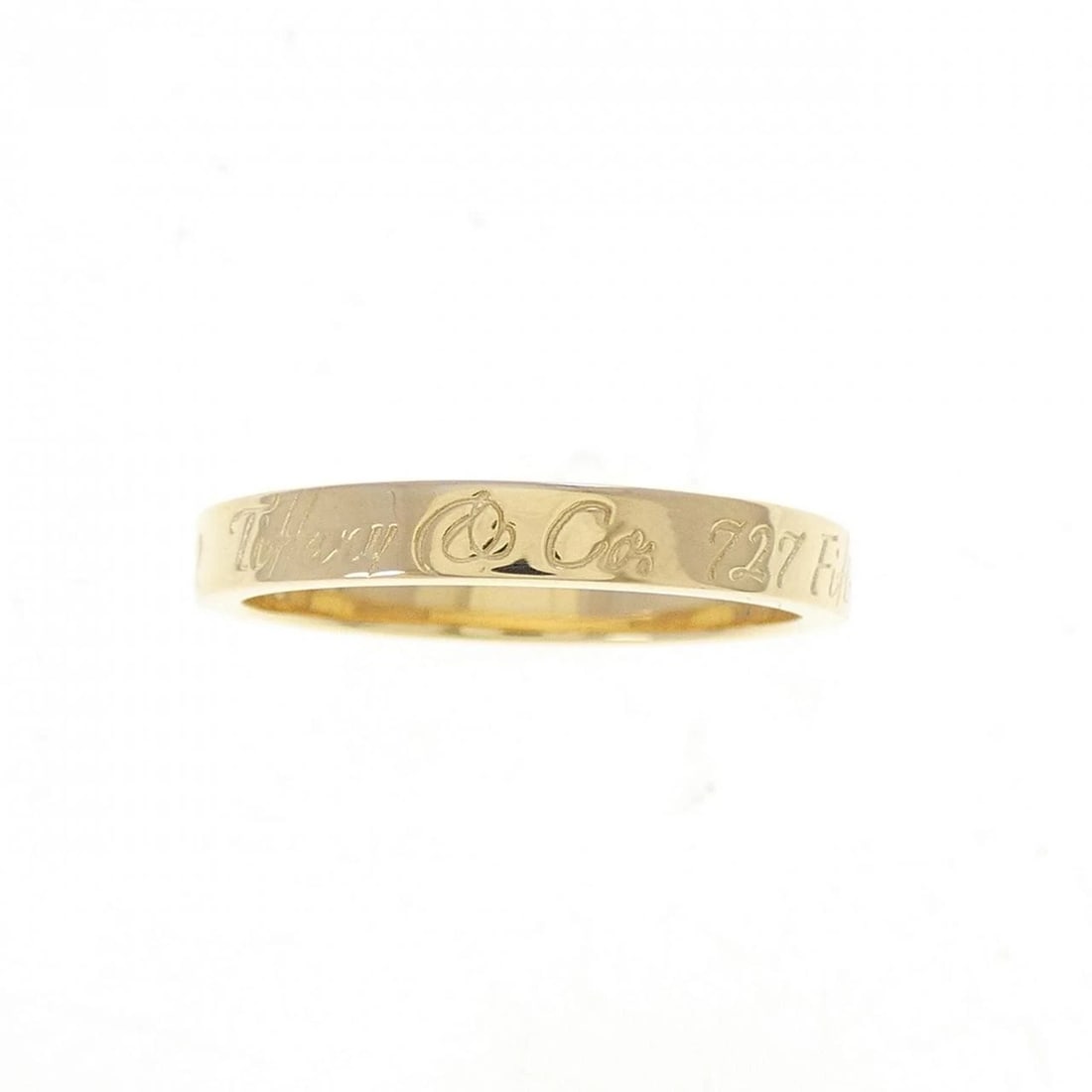 TIFFANY & CO. NOTES NARROW RING - 2
