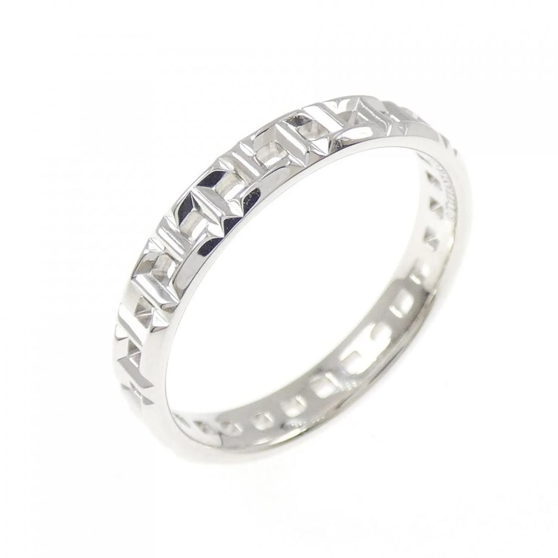 TIFFANY&CO. T TRUE NARROW RING: TIFFANY&Co. T True Narrow Ring Brand: TIFFANY&Co. Type: TIFFANY & Co. Ring Material: 750 white gold, Color: white gold Size: US7 Accessories: None Accessories Notice: When purchasing pre-owned goods,