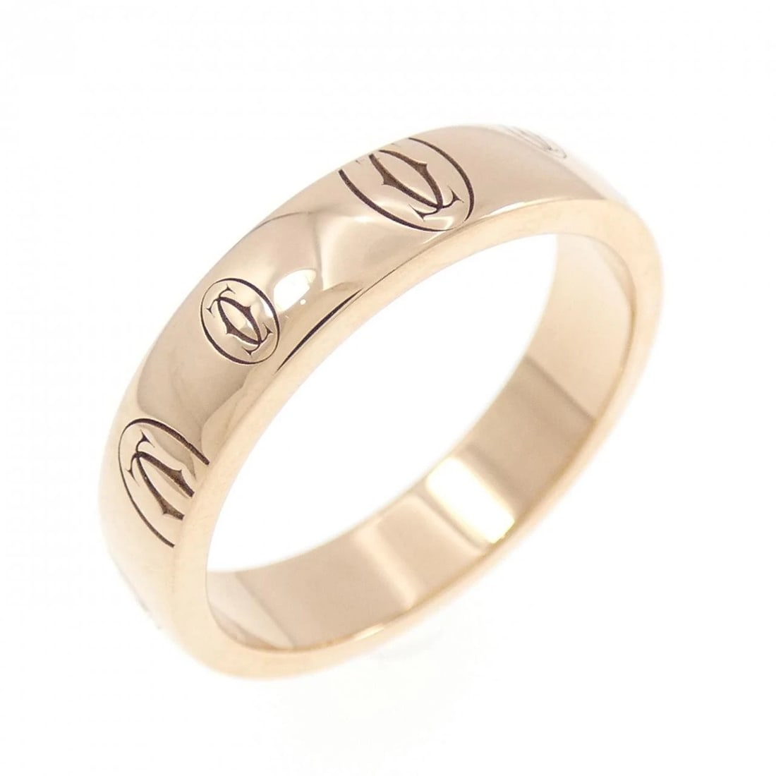 CARTIER HAPPY BIRTHDAY RING: Cartier Happy Birthday Ring Brand: CARTIER Type: Cartier Ring Material: 750 Pink Gold, Color: pink gold Size: US5 Accessories: None Accessories Notice: When purchasing pre-owned goods, please refer