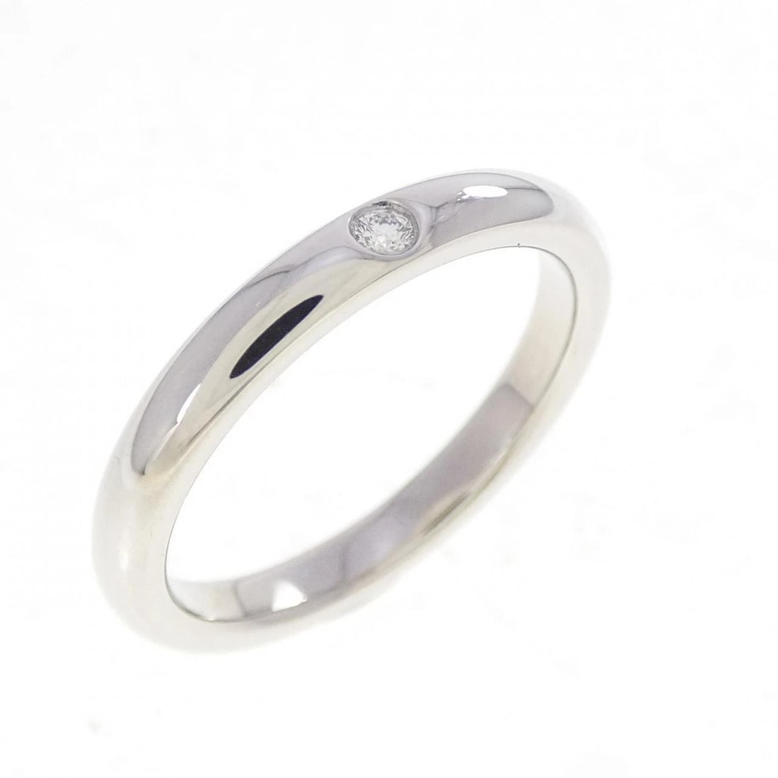 TIFFANY&CO. STACKING BAND RING: TIFFANY&Co. Stacking Band Ring Brand: TIFFANY&Co. Type: TIFFANY & Co. Ring Material: Platinum950, Color: Platinum Size: US5 1/4 Accessories: None Accessories Notice: When purchasing pre-owned goods,