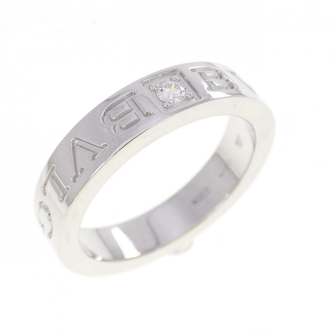 BVLGARI B.ZERO1 RING: Bvlgari B.zero1 Ring Brand: BVLGARI Type: Bulgari Ring Material: 750 white gold, Color: white gold Size: US5 Accessories: None Accessories Notice: When purchasing pre-owned goods, please refer to the