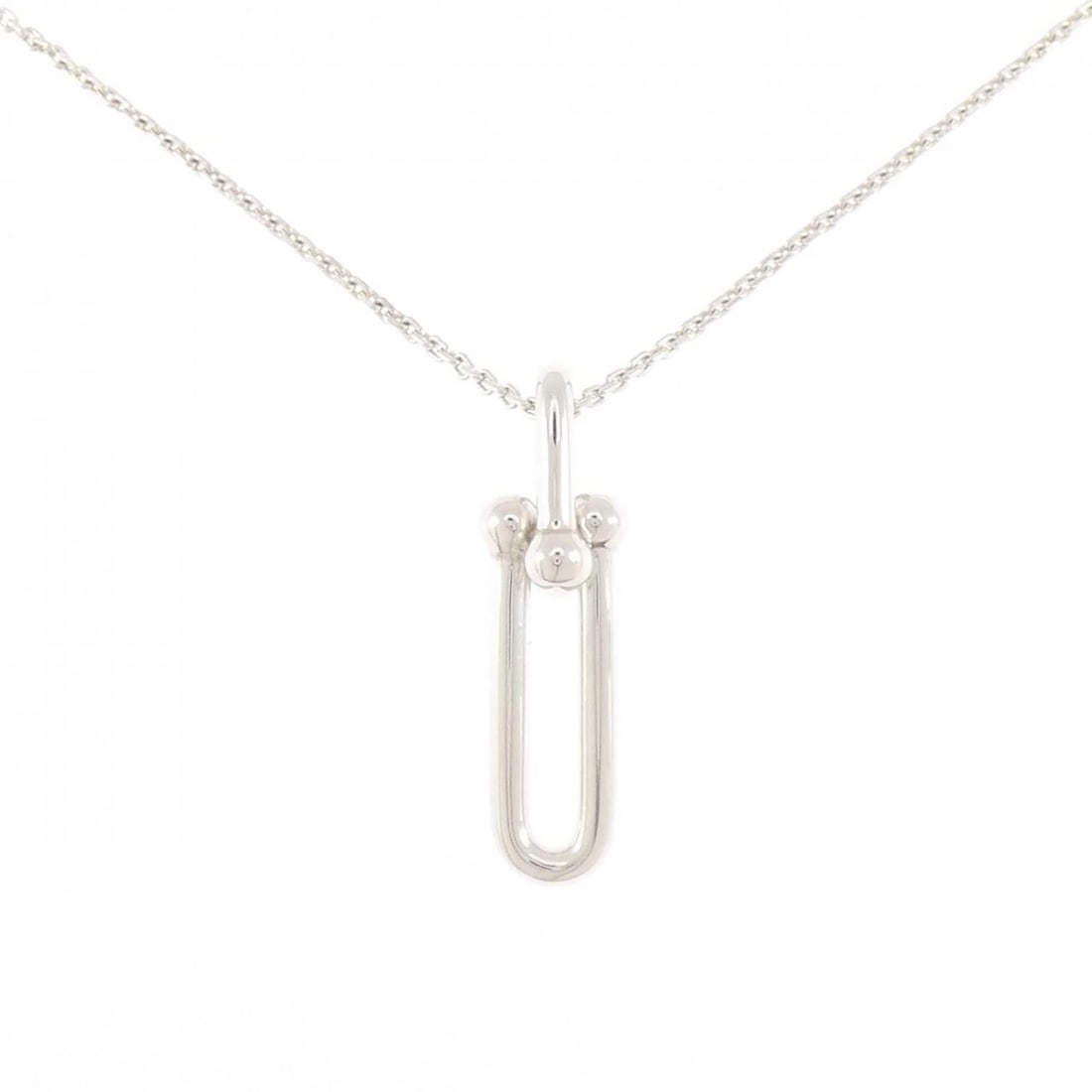 TIFFANY&CO. LINK NECKLACE: TIFFANY&Co. Link Necklace Brand: TIFFANY&Co. Type: TIFFANY&Co. Necklace Material: 925Silver, Color: Silver Size: Actual Size Pendant length approx. x width approx.: 34.5mmx9.7mm Chain maximum width