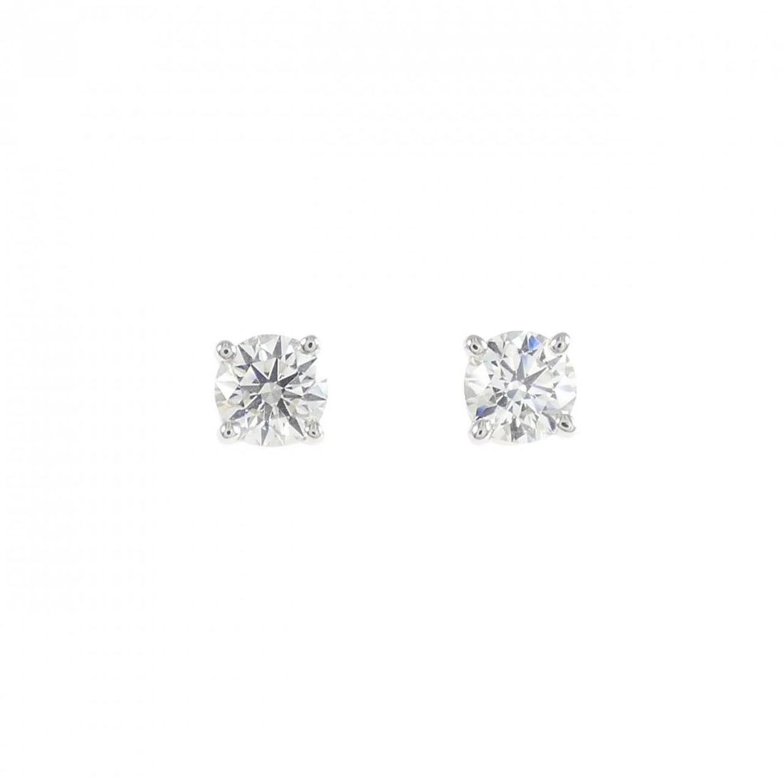 TIFFANY&CO. SOLITAIRE PIERCE: TIFFANY&Co. Solitaire Pierce Brand: TIFFANY&Co. Type: TIFFANY&Co. Pierce/Earring Material: Platinum950, Color: Platinum Size: Actual Size Approx. height x width: 3.7mm x 3.6mm Accessories: None