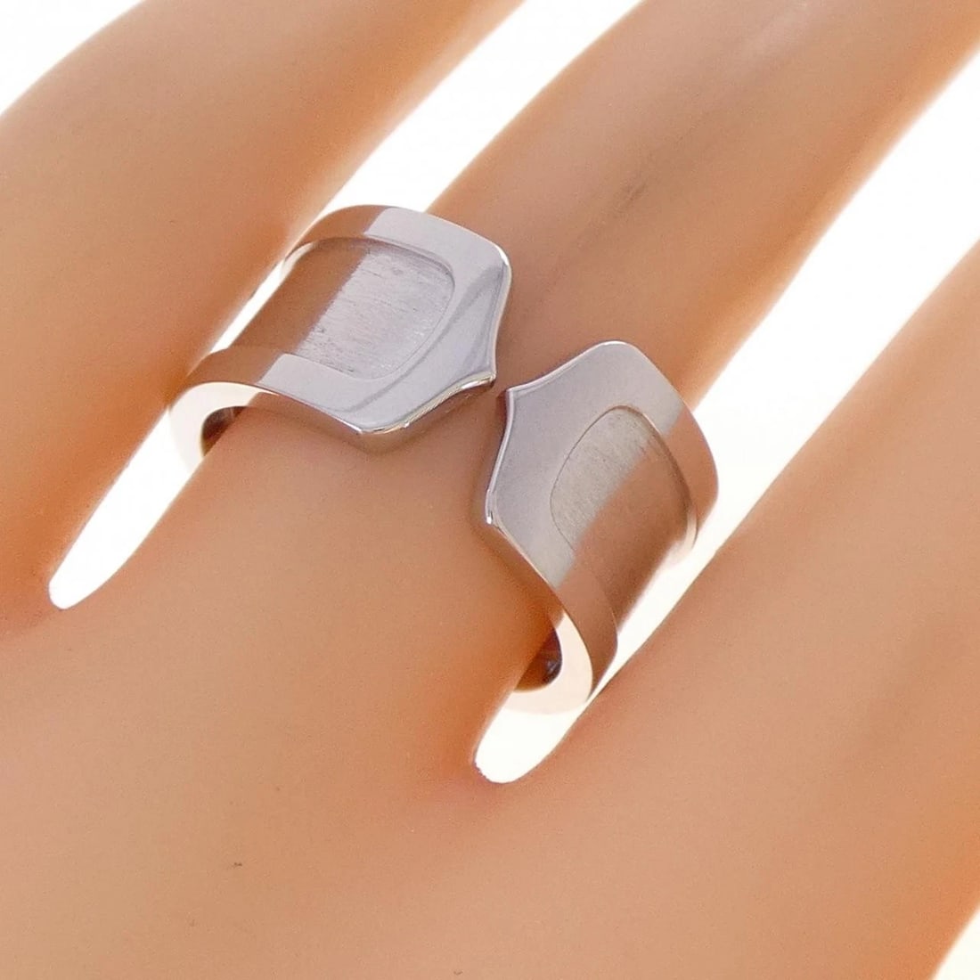 CARTIER 750WG RING - 4