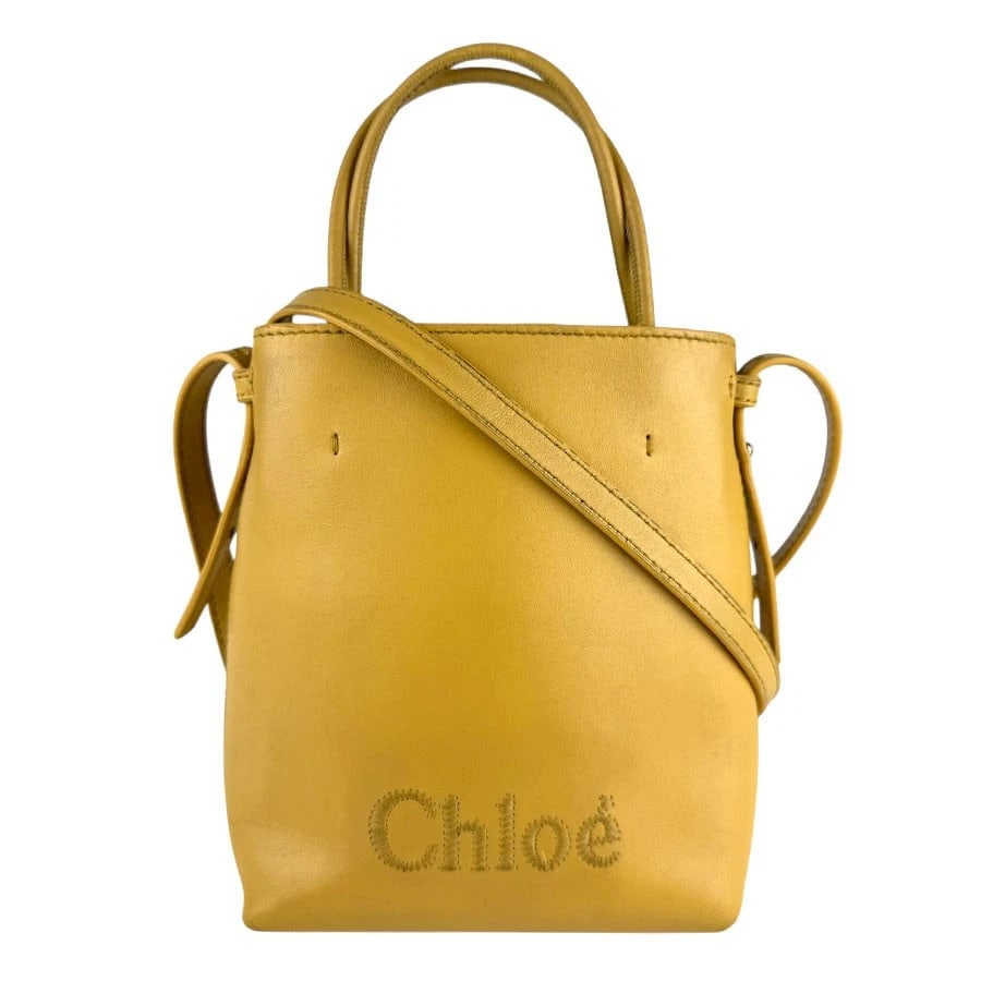 CHLOE HANDBAG SHOULDER BAG YELLOW LEATHER (1 of 11)