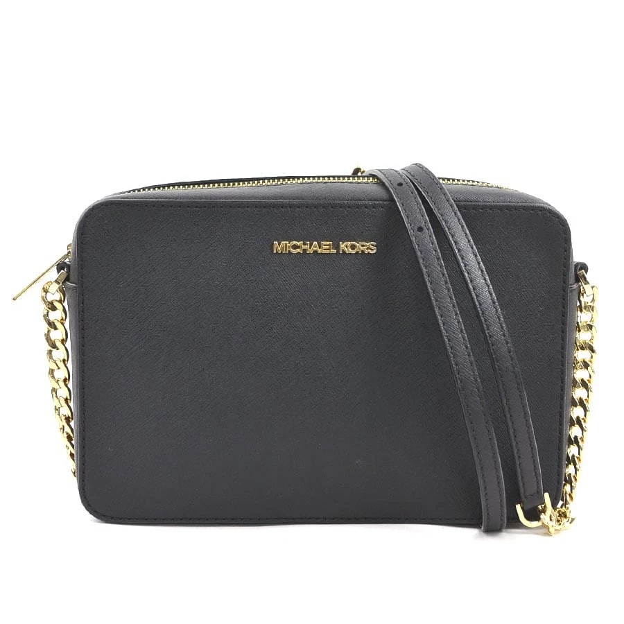 MICHAEL KORS CROSSBODY SHOULDER BAG BLACK (1 of 11)