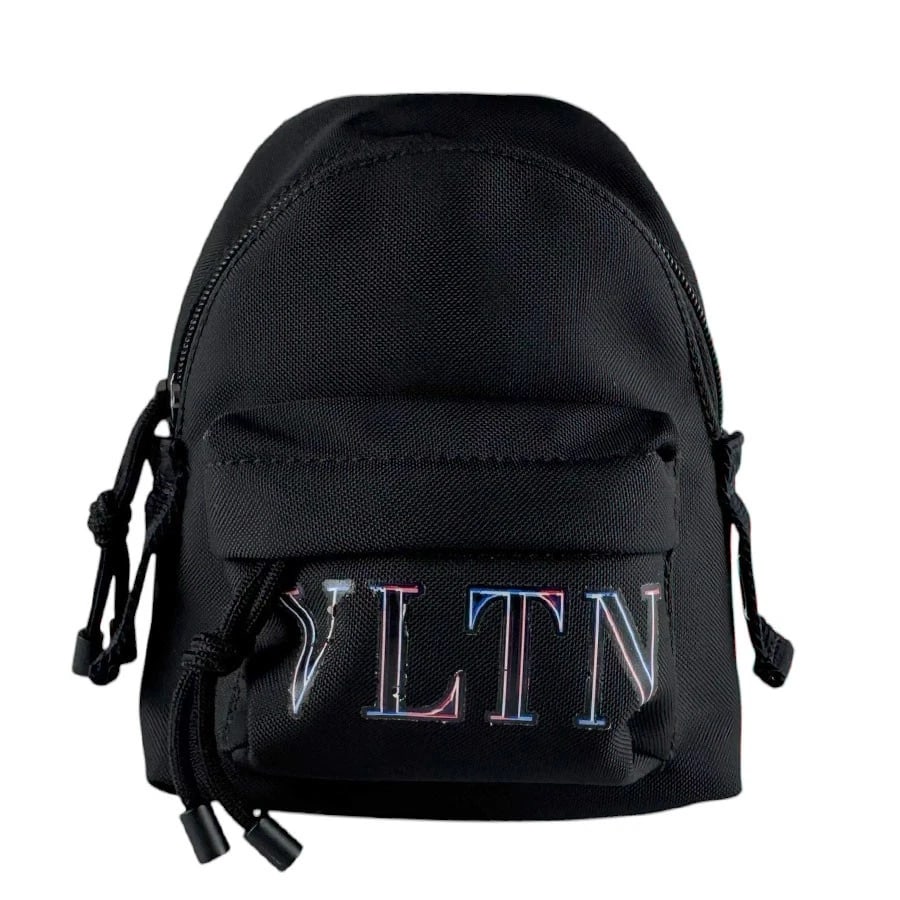 VALENTINO GARAVANI CROSSBODY SHOULDER BAG BLACK: Valentino Garavani Crossbody Shoulder Bag Black Brand: Valentino Garavani Type: Shoulder Bag Material: Nylon Color: Black Size: W:5.1inx H:6.7inx D:2.4in Handle Length:6.3in Accessories: None