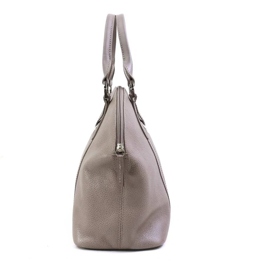 LONGCHAMP HANDBAG GREIGE LEATHER - 2