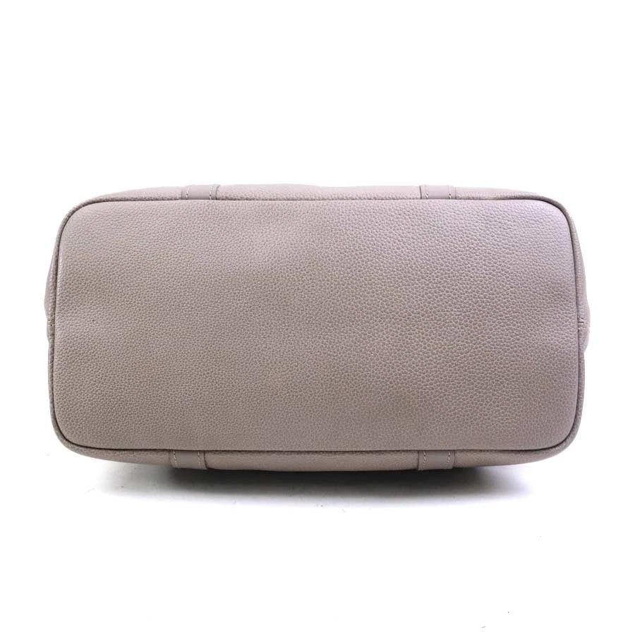 LONGCHAMP HANDBAG GREIGE LEATHER - 4