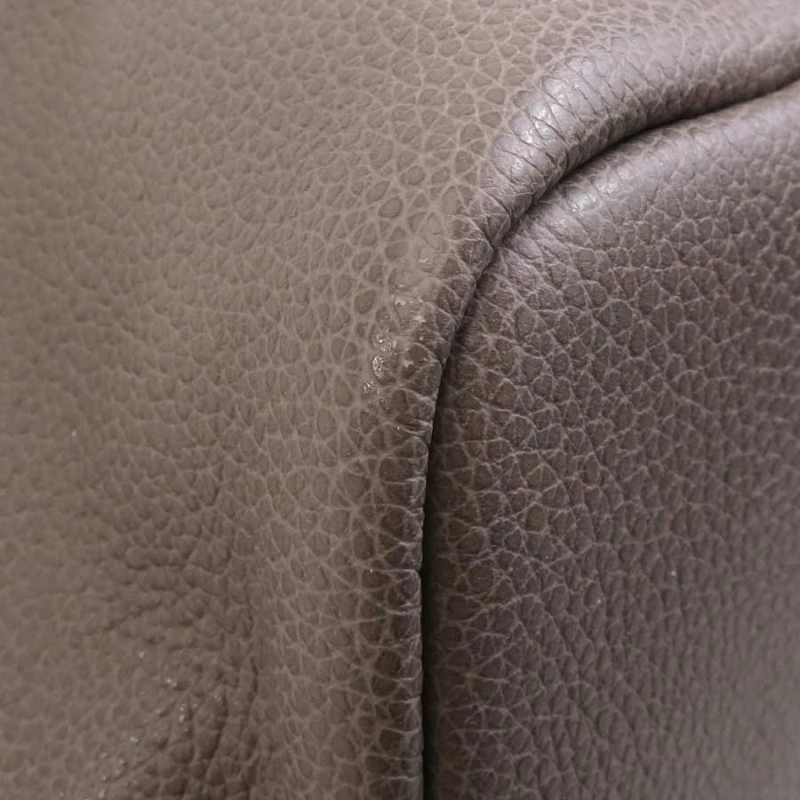 LONGCHAMP HANDBAG GREIGE LEATHER - 5
