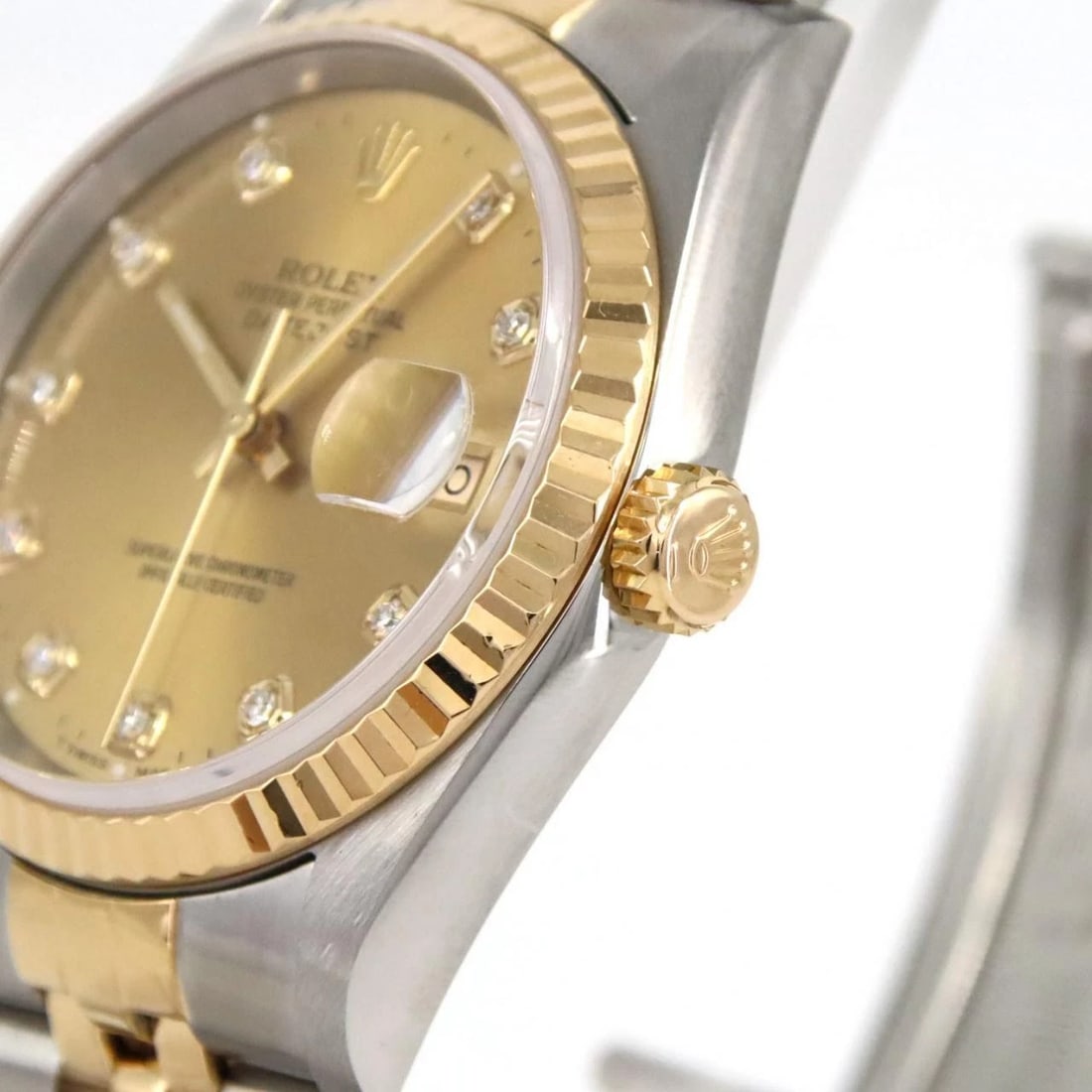ROLEX DATEJUST SSXYG MECHANICAL AUTOMATIC WATCH - 4