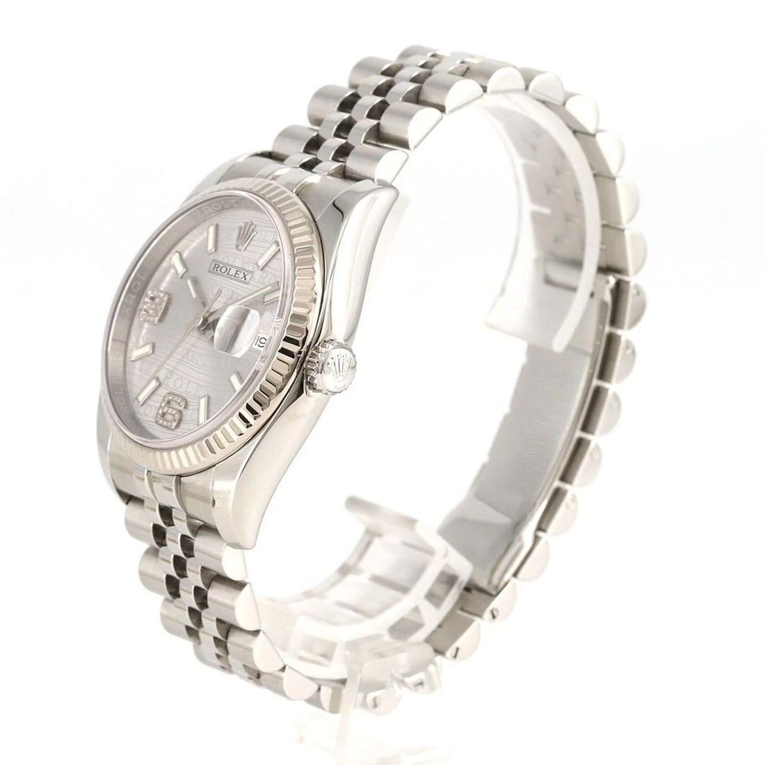 ROLEX DATEJUST MECHANICAL AUTOMATIC WATCH - 2