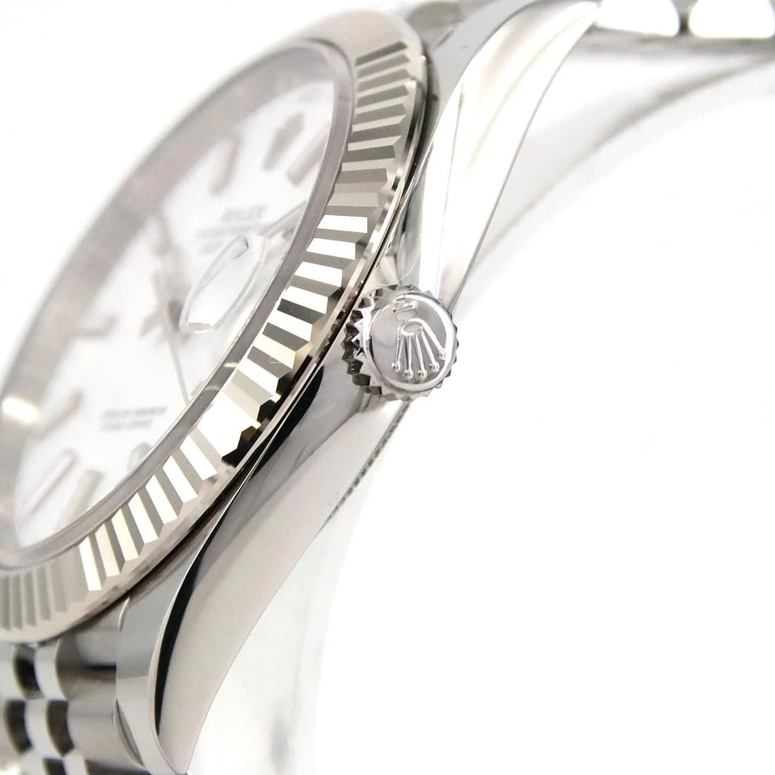 ROLEX DATEJUST MECHANICAL AUTOMATIC WATCH - 4