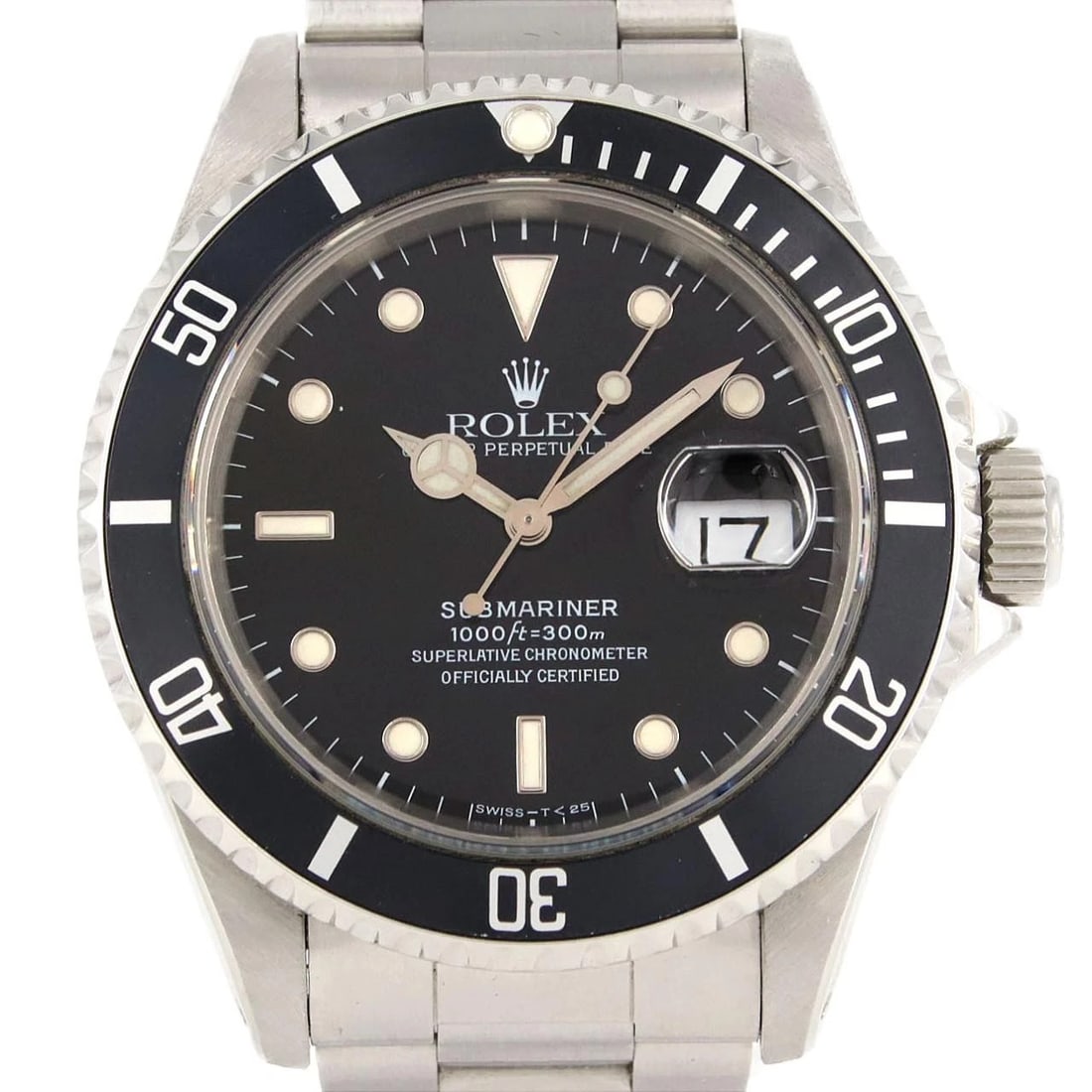 ROLEX SUBMARINER DATE STAINLESS WATCH: Rolex Submariner Date Stainless Watch Brand: ROLEX Type: Wrist watch Material: Case: Stainless Steel Breath: Stainless Steel Color: Dial color black Size: Case diameter: Approx. 40 mm Max wrist circum