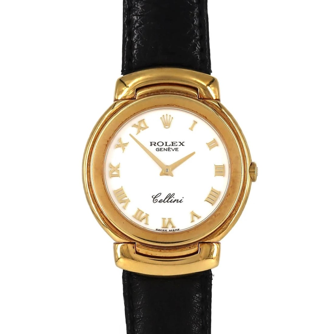 ROLEX CELLINI YG QUARTZ WATCH (1 of 2)