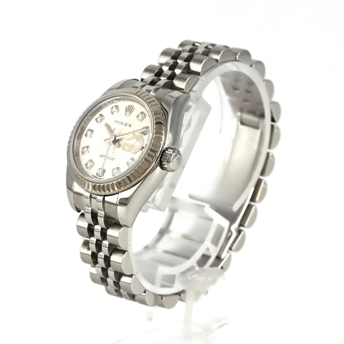 ROLEX DATEJUST MECHANICAL AUTOMATIC WATCH - 2