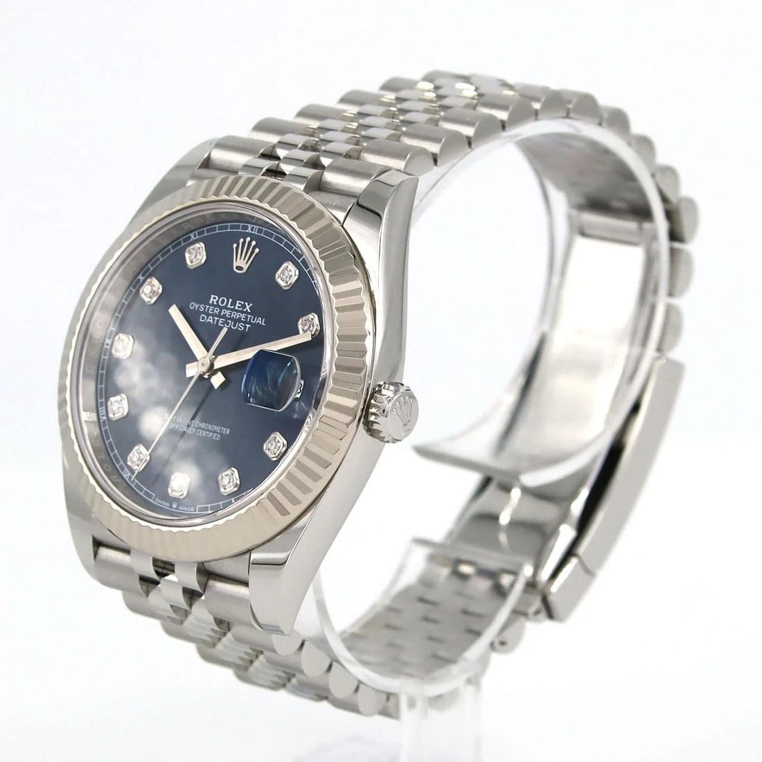 ROLEX DATEJUST MECHANICAL AUTOMATIC WATCH - 2