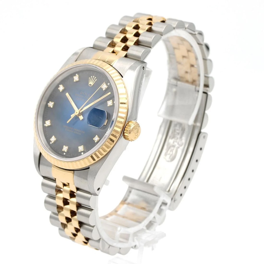 ROLEX DATEJUST MECHANICAL AUTOMATIC WATCH - 2