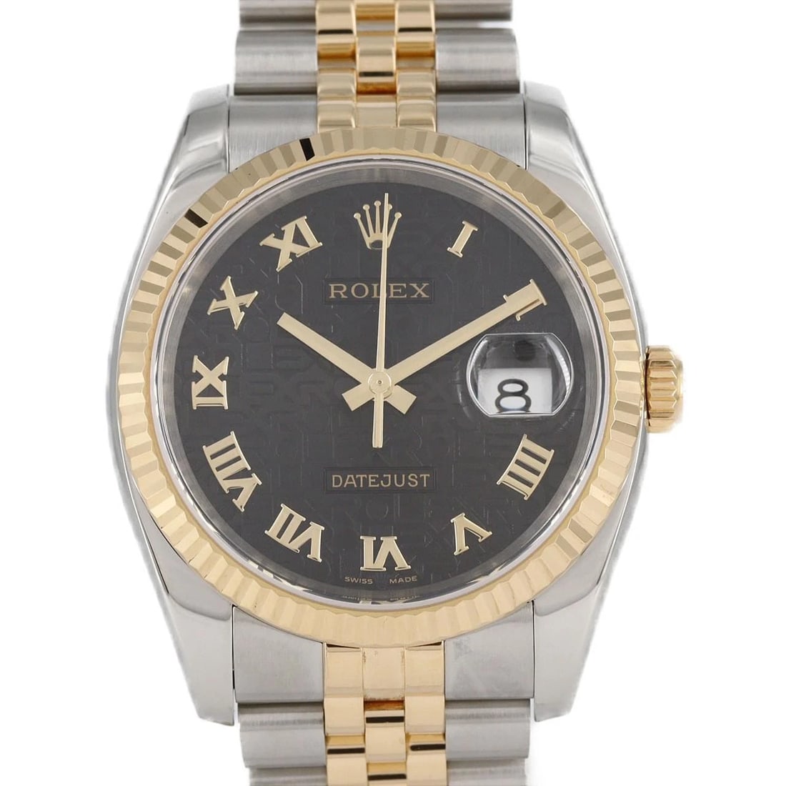 ROLEX DATEJUST SSXYG MECHANICAL AUTOMATIC WATCH: Rolex Datejust SSxYG Mechanical Automatic Watch Brand: ROLEX Type: Wrist watch Material: Case: Stainless steel x yellow gold Bracelet: Stainless steel x yellow gold Color: Dial Color: Black Computer/R