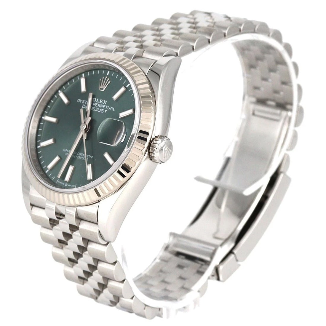 ROLEX DATEJUST MECHANICAL AUTOMATIC WATCH - 2