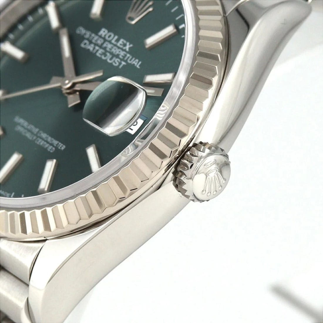 ROLEX DATEJUST MECHANICAL AUTOMATIC WATCH - 3