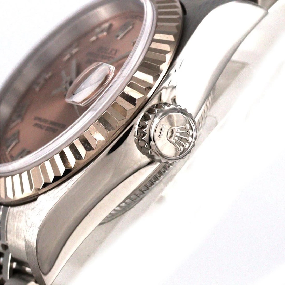 ROLEX DATEJUST MECHANICAL AUTOMATIC WATCH - 4