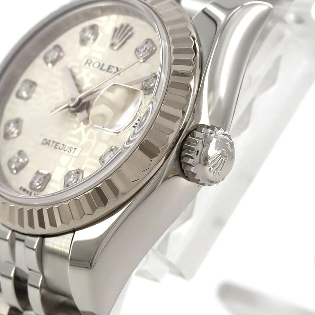 ROLEX DATEJUST MECHANICAL AUTOMATIC WATCH - 4