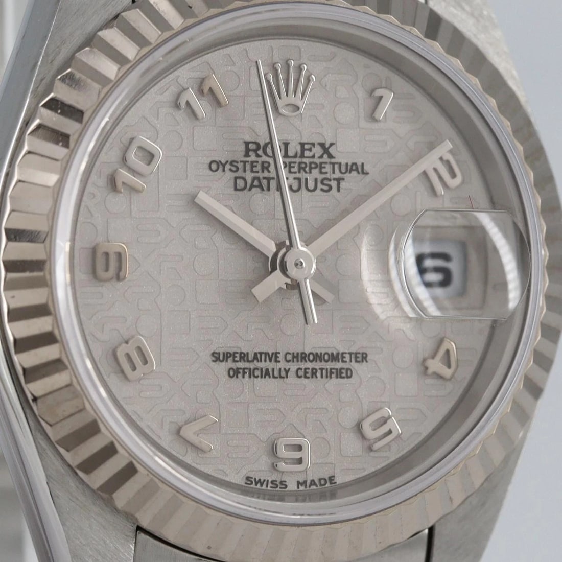 ROLEX DATEJUST MECHANICAL AUTOMATIC WATCH - 4