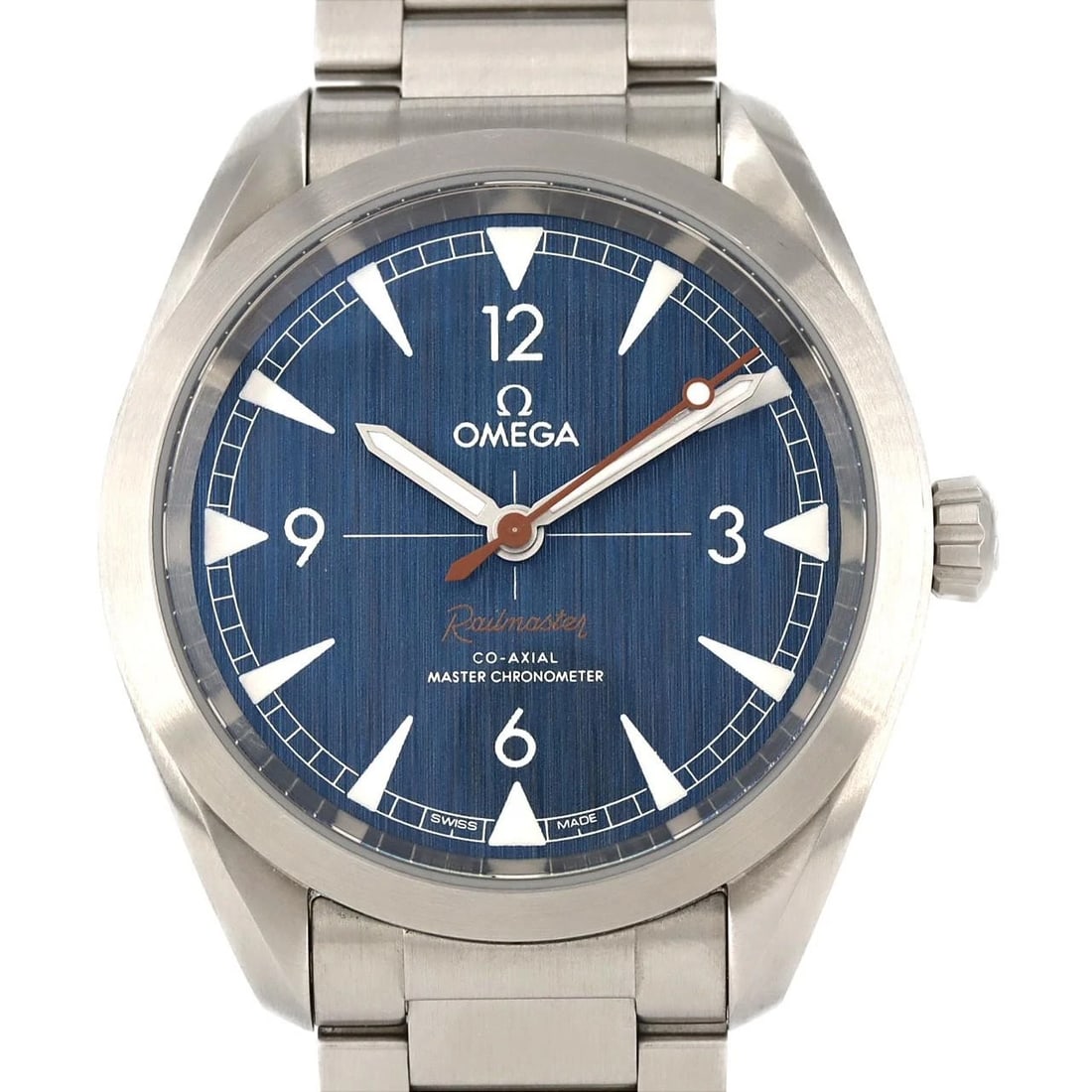 OMEGA RAILMASTER STAINLESS STEEL MECHANICAL WATCH (1 of 4)