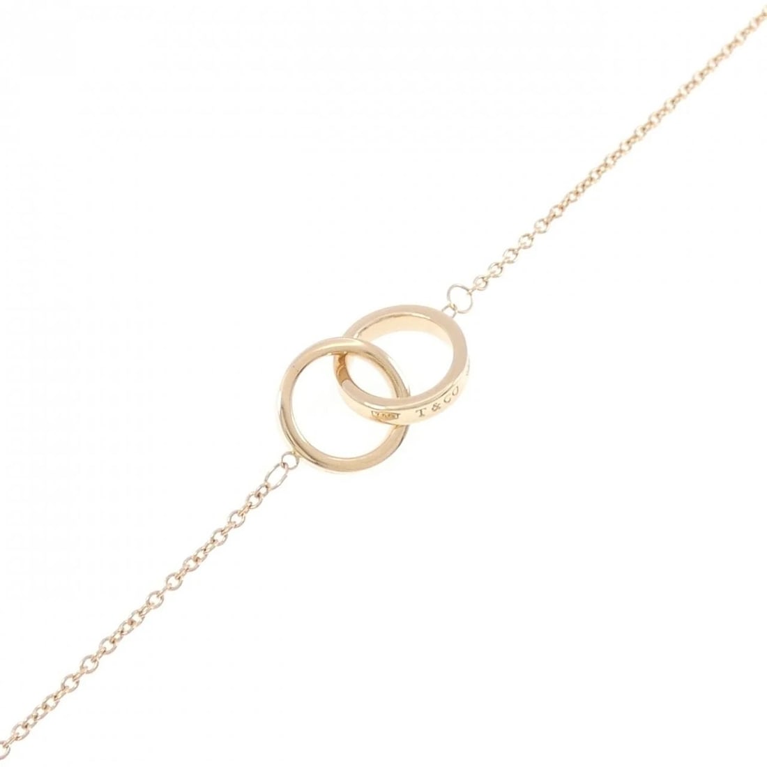 TIFFANY&CO. INTERLOCKING BRACELET: TIFFANY&Co. Interlocking Bracelet Brand: TIFFANY&Co. Type: TIFFANY & Co. Bracelet Material: 750 Pink Gold , Color: Pink Gold Size: Actual Size Max width approx.: 11.6mm Size 15.5-18cm Accessories: