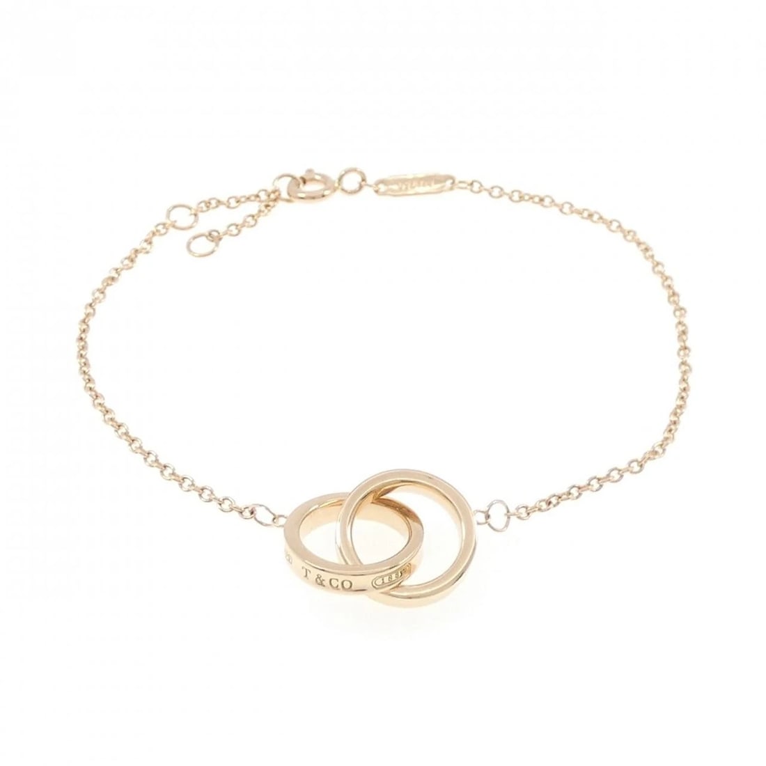 TIFFANY&CO. INTERLOCKING BRACELET - 2