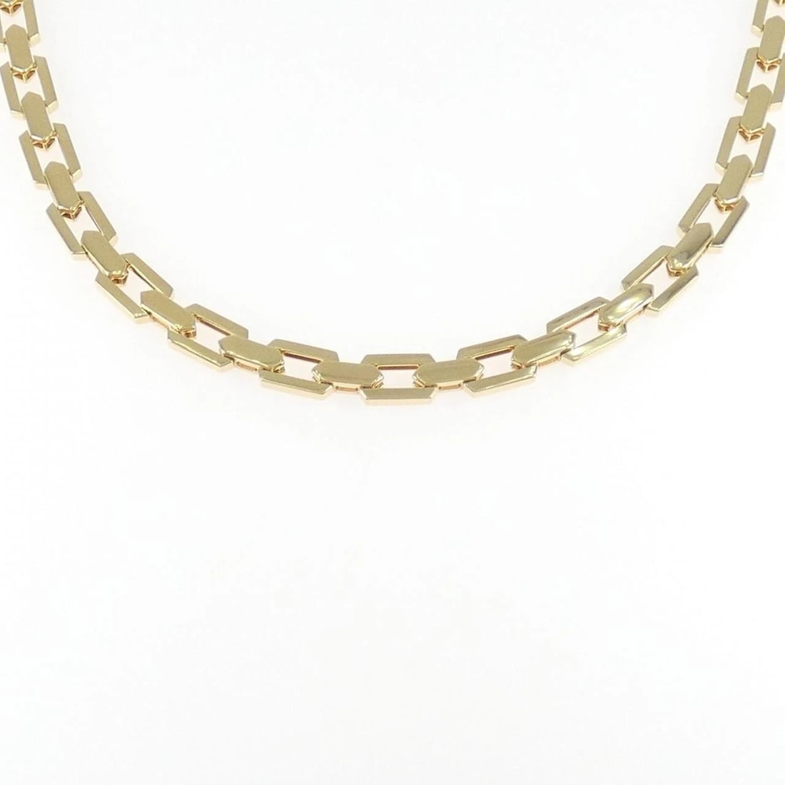 BVLGARI CATENE NECKLACE: Bvlgari Catene Necklace Brand: BVLGARI Type: Bulgari Necklace Material: 750 yellow gold, Main Stone/Creation natural Color: yellow gold Size: Actual Size Chain maximum width approx.: 6.2mmSize 49cm