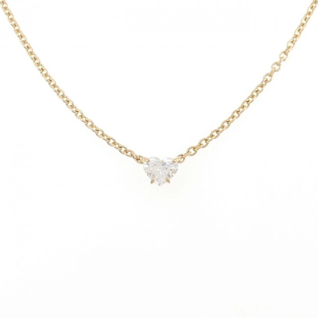 CARTIER DIAMOND NECKLACE: Cartier Diamond Necklace Brand: CARTIER Type: Cartier Necklace Material: 750 yellow gold, Main Stone/Creation natural Color: yellow gold Size: Actual Size Pendant length approx. x width approx.: 5.7mm