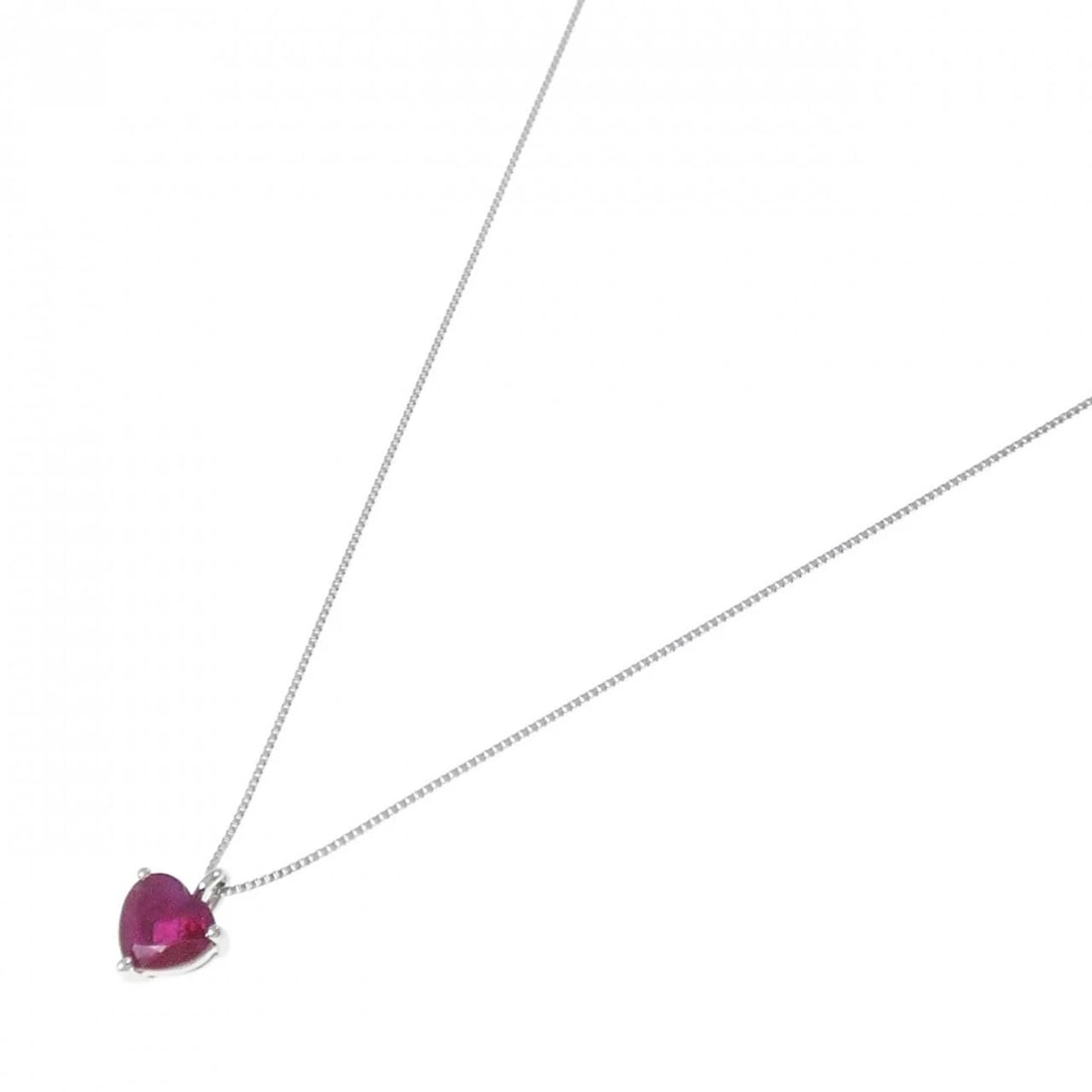 TASAKI RUBY NECKLACE BURMESE - 2