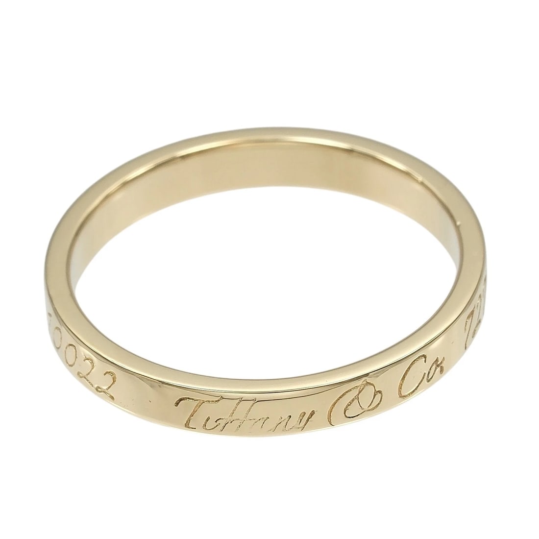 TIFFANY&CO. NOTES RING K18 - 5
