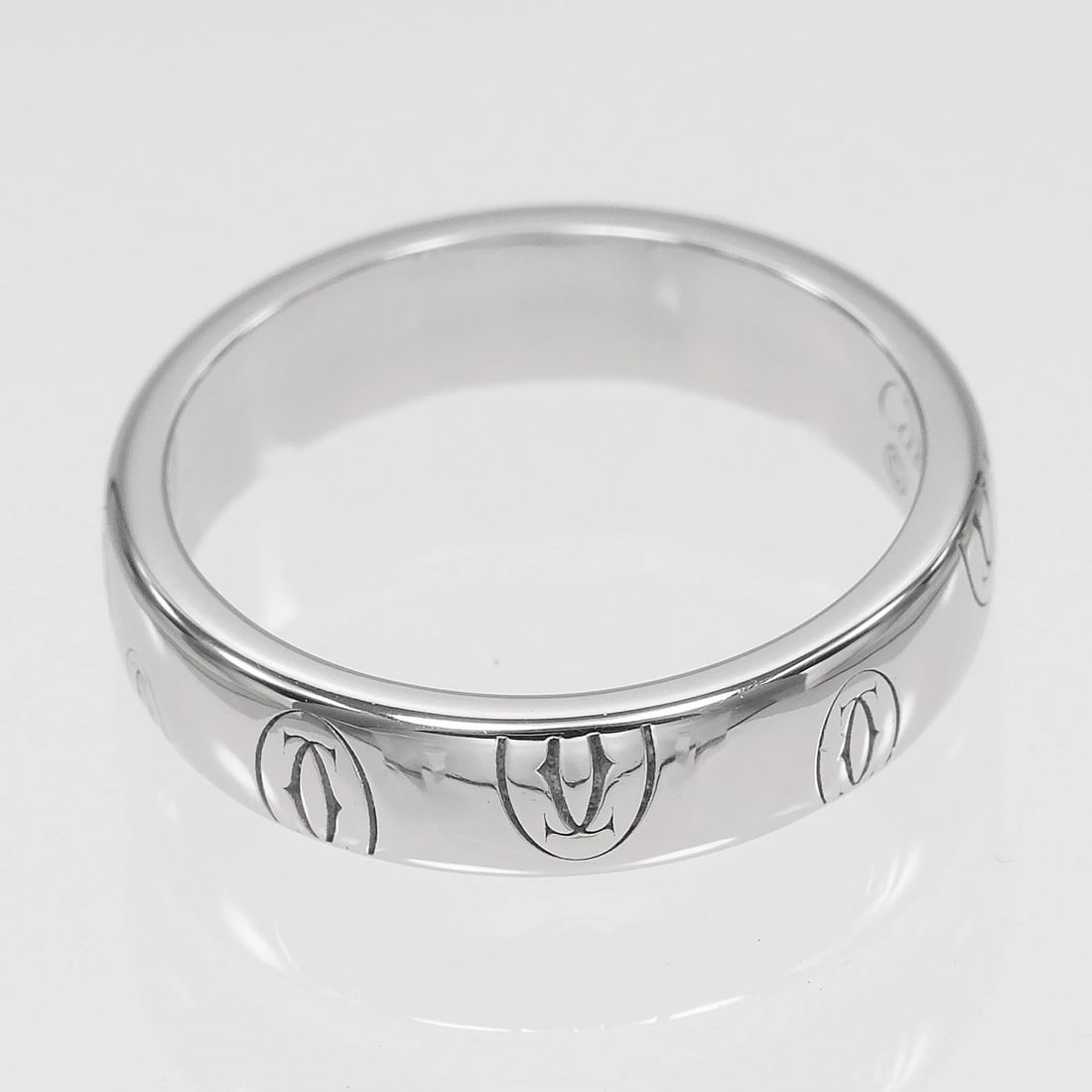 CARTIER HAPPY BIRTHDAY RING PT950PLATINUM: CARTIER happy Birthday Ring Pt950Platinum Brand: CARTIER Type: Ring Material: Pt950Platinum, Color: Gold Size: 4.1(US Accessories: None Accessories Notice: When purchasing pre-owned goods,