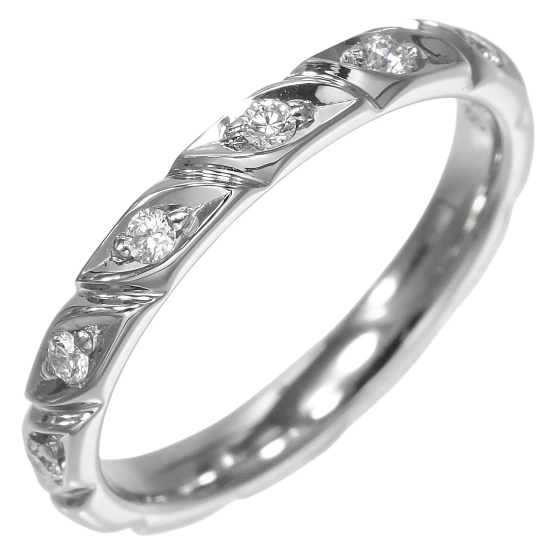 CHAUMET TORSADE RING PT950PLATINUM: Chaumet Torsade Ring Pt950Platinum Brand: Chaumet Type: Ring Material: Pt950Platinum, Color: Gold Size: 4.9(US Accessories: None Accessories Notice: When purchasing pre-owned goods, please refer to