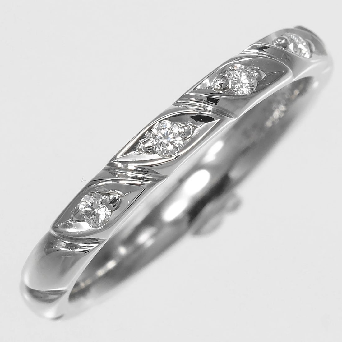 CHAUMET TORSADE RING PT950PLATINUM - 2