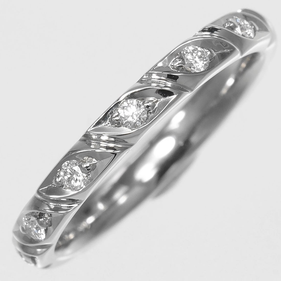 CHAUMET TORSADE RING PT950PLATINUM - 3