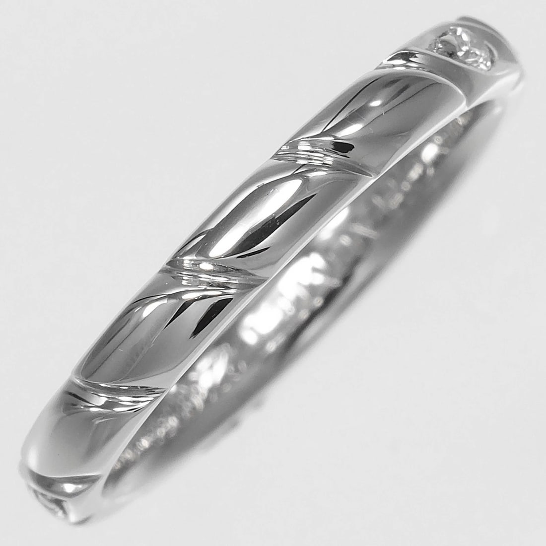 CHAUMET TORSADE RING PT950PLATINUM - 5