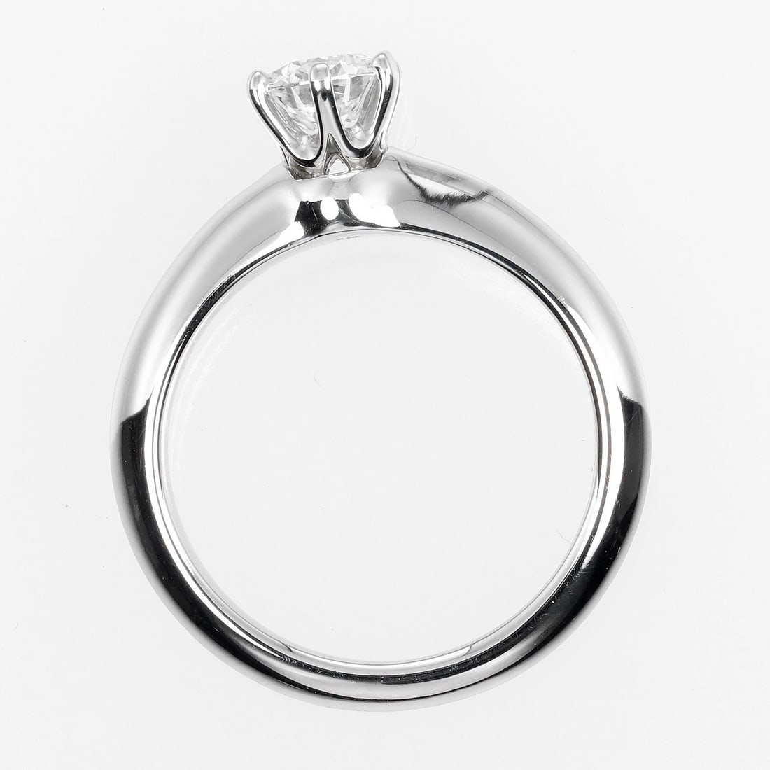 TIFFANY&CO. SOLITAIRE RING - 4