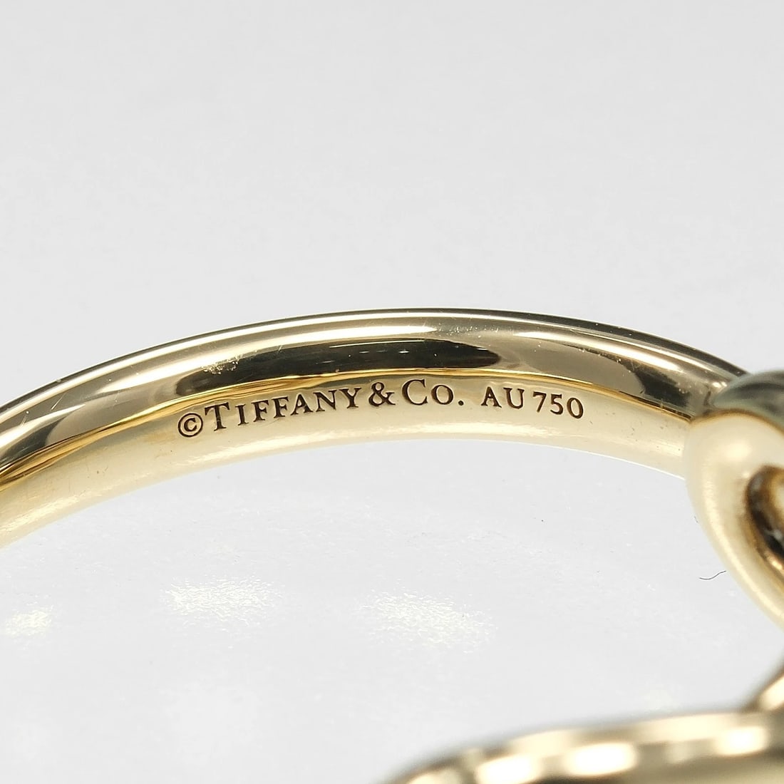 TIFFANY&CO. INFINITY RING K18 - 3
