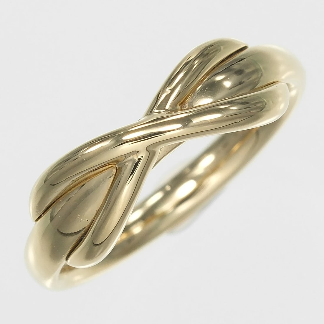 TIFFANY&CO. INFINITY RING K18 - 4