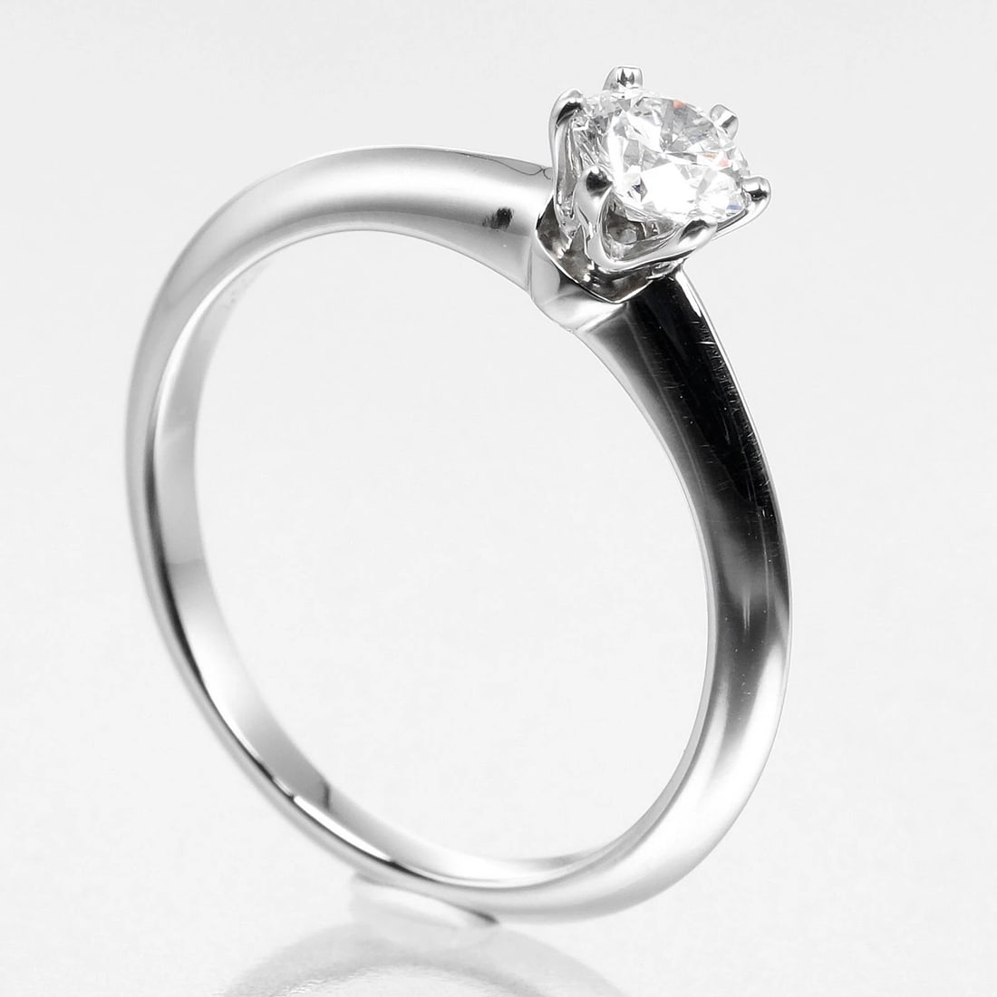 TIFFANY&CO. SOLITAIRE RING - 2