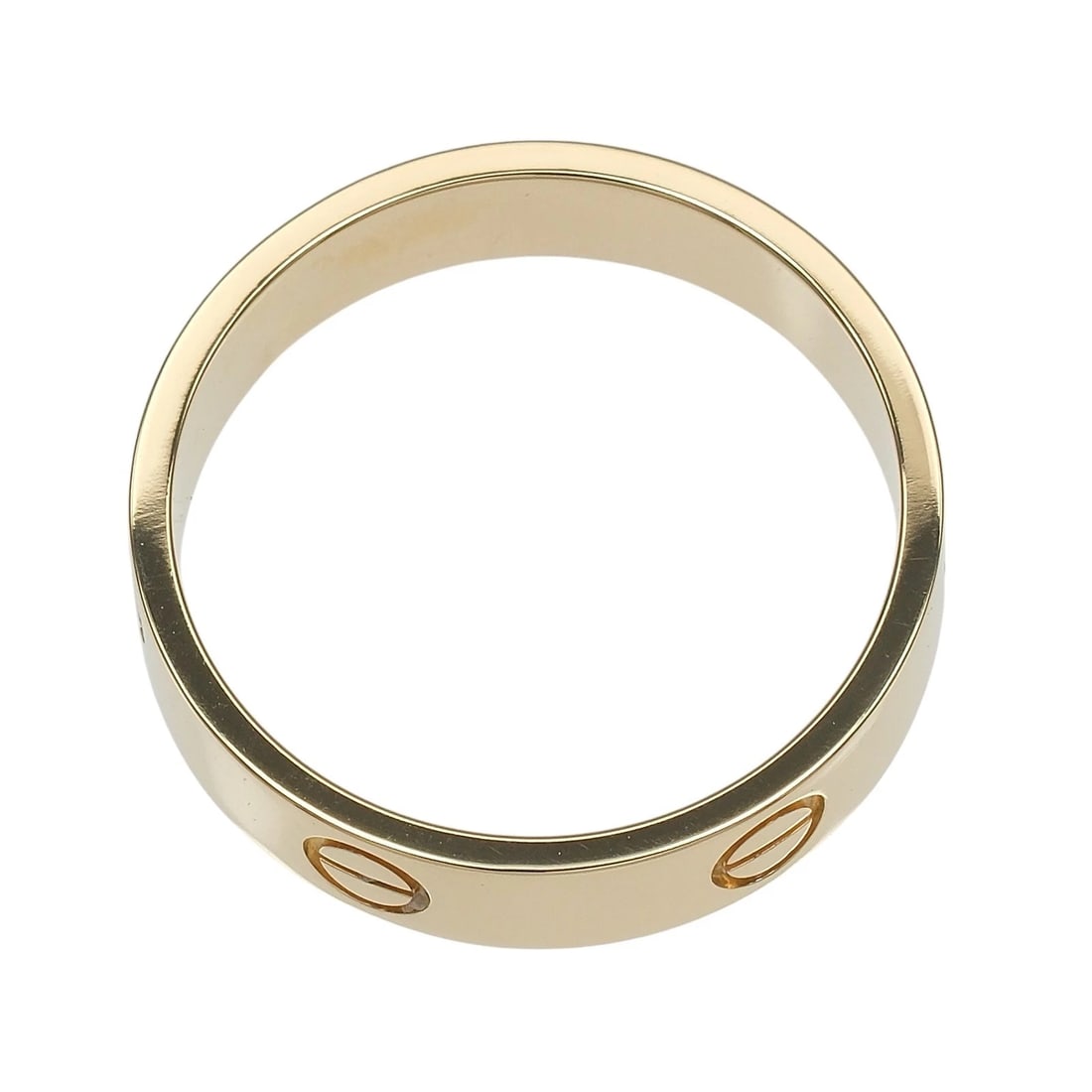 CARTIER LOVE RING K18 YELLOW GOLD: CARTIER love Ring K18 yellow gold Brand: CARTIER Type: Ring Material: K18 yellow gold, Color: Gold Size: 11.1(US Accessories: None Accessories Notice: When purchasing pre-owned goods, plea