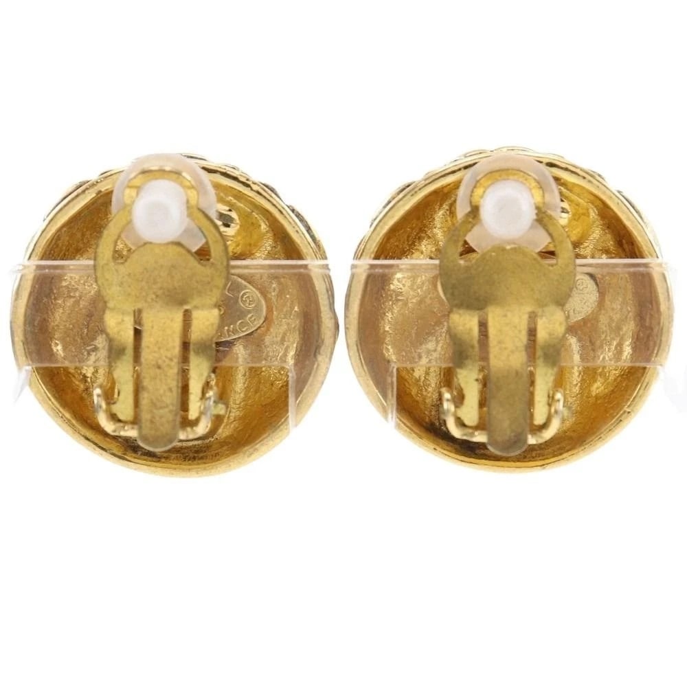CHANEL COCO MARK MATELASSE EARRING - 2